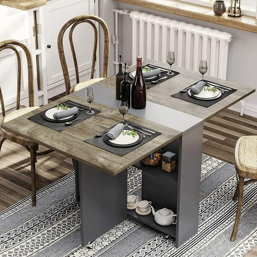 Folding dinner table with - folding,